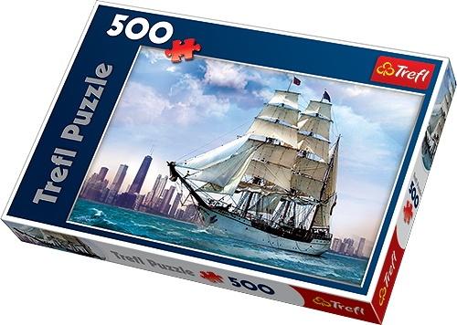 PUZZLE 500 TREFL ŻAGLOWIEC