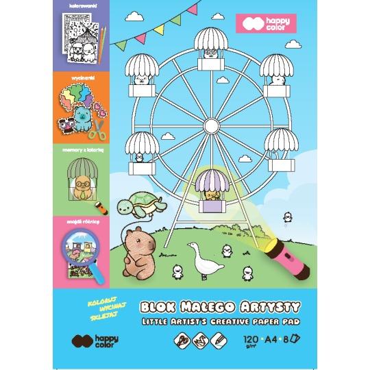 BLOK MAŁEGO ARTYSTY A4/8 KAPIBARA KAPI FUN 120G