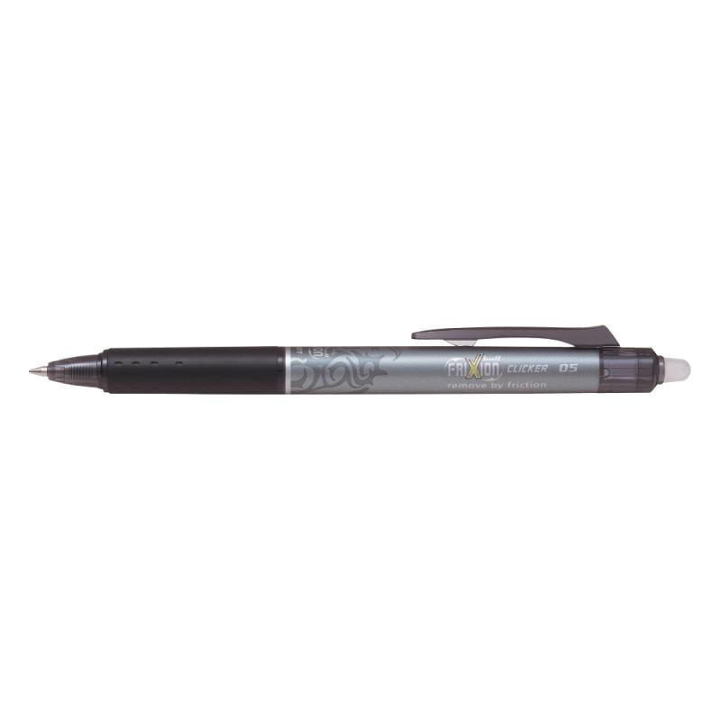 PIÓRO KULKOWE PILOT FRIXION CLICKER 0,5 CZARNE