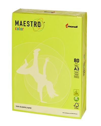 PAPIER KSERO A4 80G NEOGB NEON YELLOW