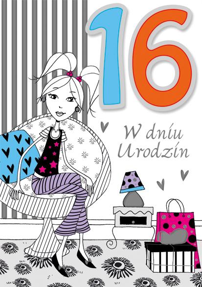 LAURKA B6 POLMAK Z GĄBKĄ URODZINY MŁODZIEŻOWE