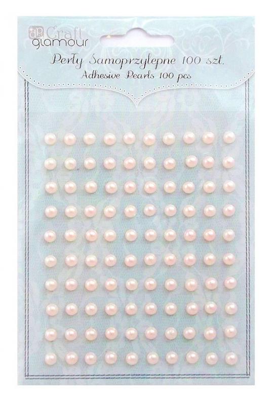 PERŁY SAMOPRZYLEPNE A100 CREAM