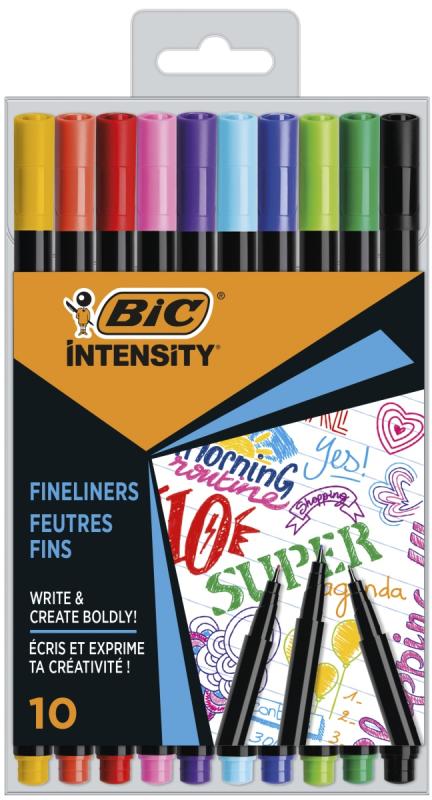 CIENKOPIS BIC INT FINE MIX ETUI 10