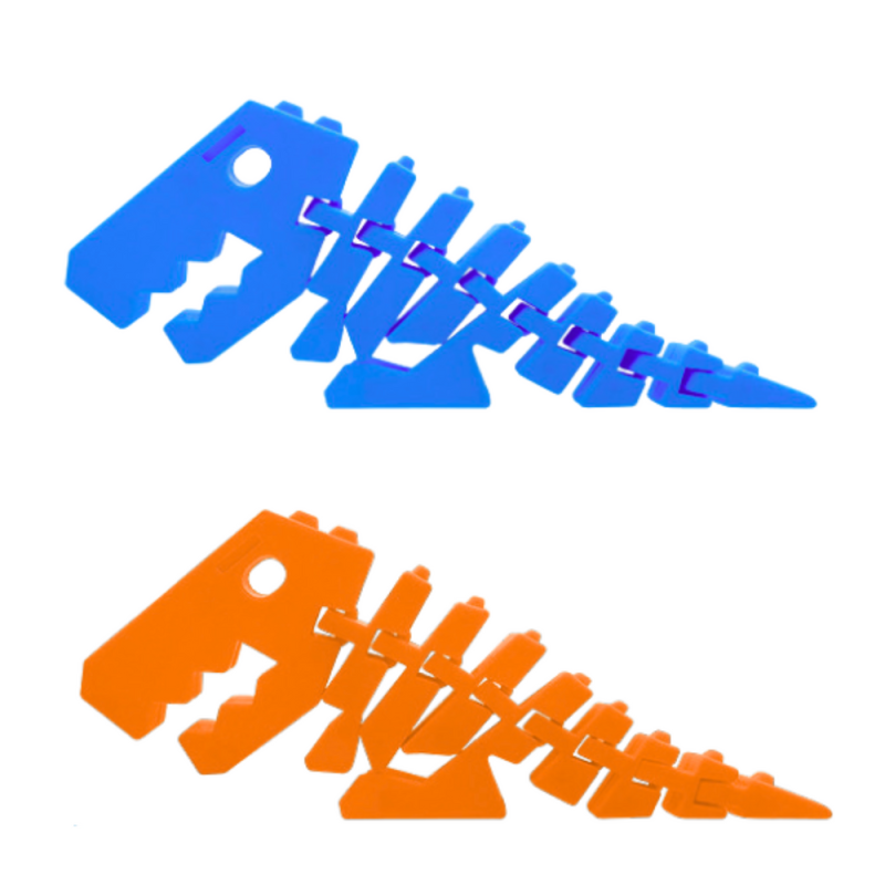 PUZZLE DINOZAUR FIDGET 3D UKŁADANKA ELESTYCZNY DO WYGINANIA MIX