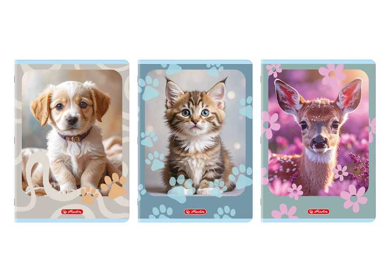 ZESZYT A4/32 # HERLITZ ANIMALS 70G
