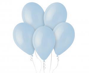 BALON PASTEL 12 PUDROWE BŁĘKITNE 100SZT.