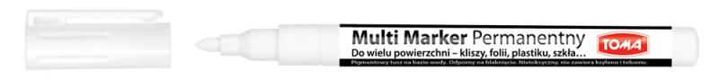 MULTI MARKER SOFT 1,5 MM PERM.BIAŁY