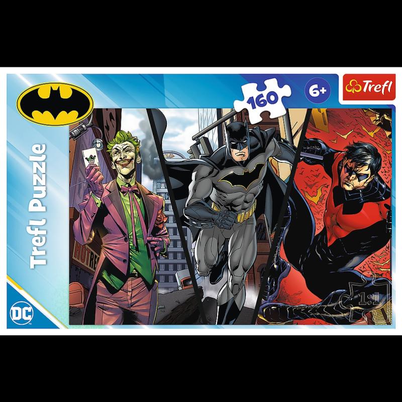 PUZZLE 160 TREFL BATMAN GOTOWY DO AKCJI