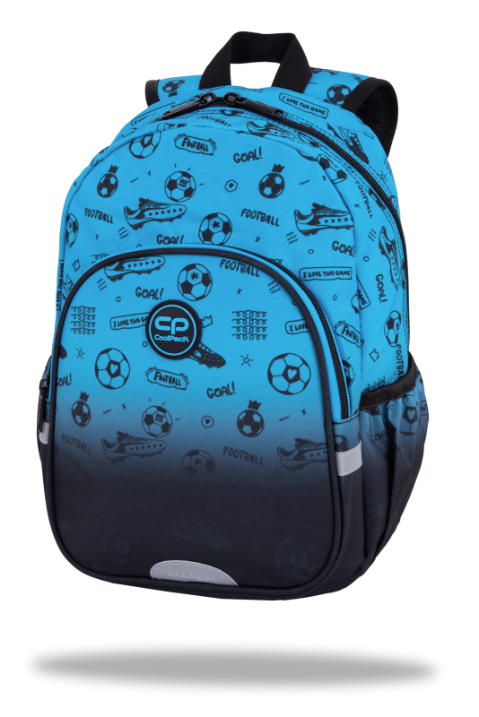 PLECAK DZIECIĘCY CP TOBY - FOOTBALL 2T BLUE