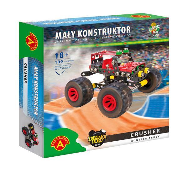 MAŁY KONSTRUKTOR MONSTER TRUCK - CRUSHER