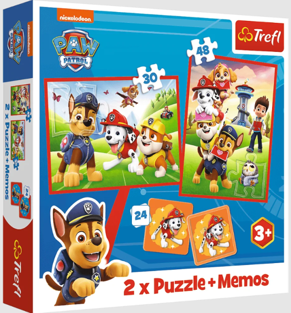 PUZZLE 2W1+MEMOS PSIA EKIPA W AKCJI