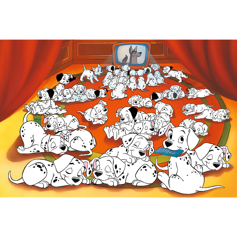 PUZZLE 600 TREFL 101 DALMATYŃCZYKÓW