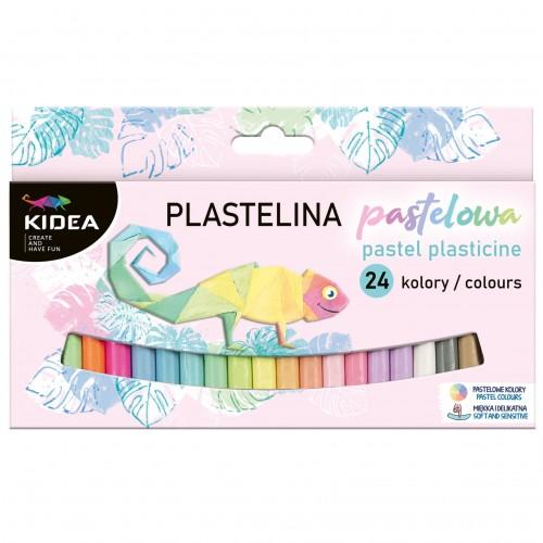 PLASTELINA 24 PASTELOWA KIDEA