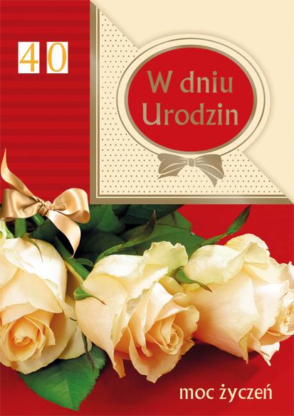 LAURKA B6W POLMAK WYCINANA URODZINY PRZESUWANE