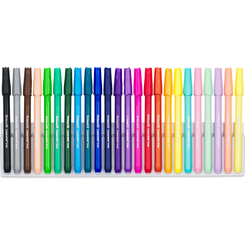 FLAMASTRY PELIKAN COLORELLA C302 18+6 SZT+SZABLON