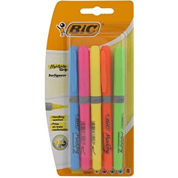 ZAKREŚLACZ BIC BR/LINER GRIP BL6 MIX