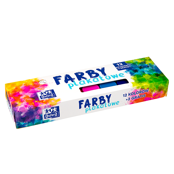 FARBY PLAKATOWE 12+2/20ML OXFORD