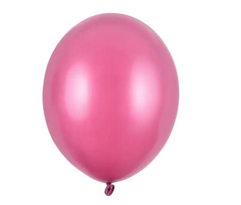 BALONY STRONG METALLIC HOT PINK 30CM