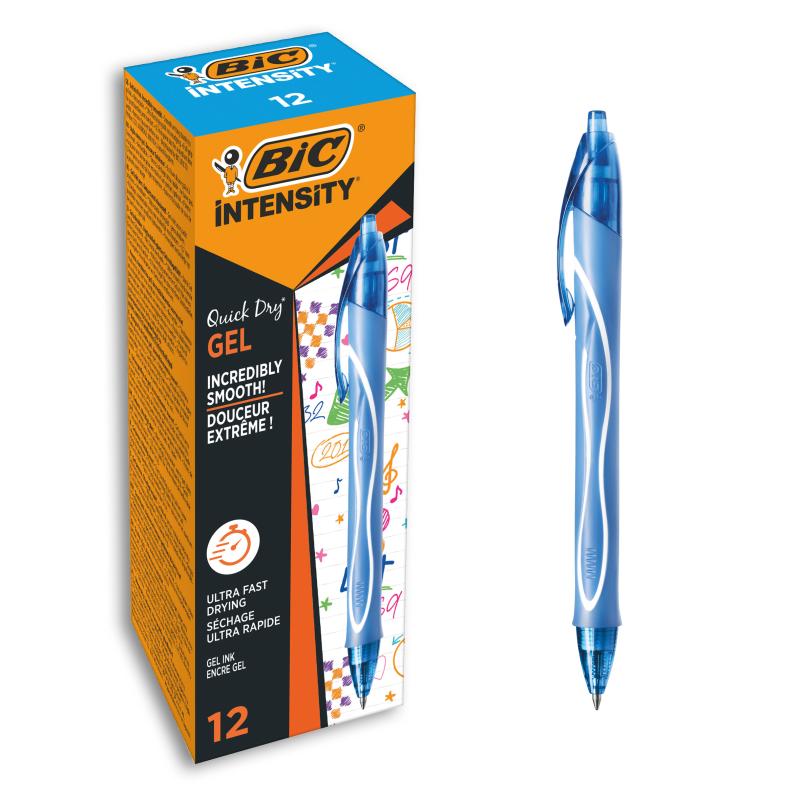 DŁUGOPIS BIC ŻELOWY INT Q/DRY TURKUSOWY BCL B12