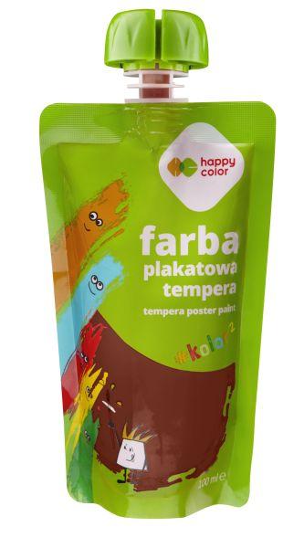 FARBA TEMPERA 100ML BRĄZOWA GDD