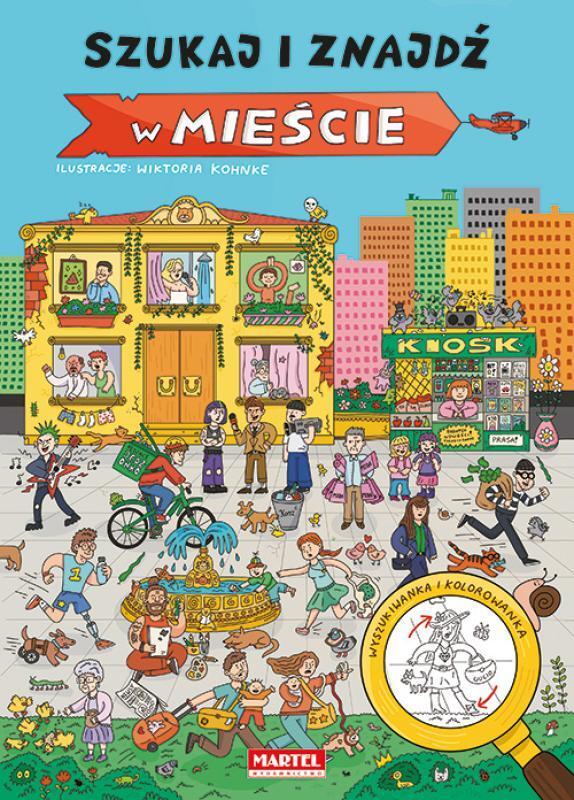 KSIĄŻECZKA SZUKAJ I ZNAJDŹ.W MIEŚCIE