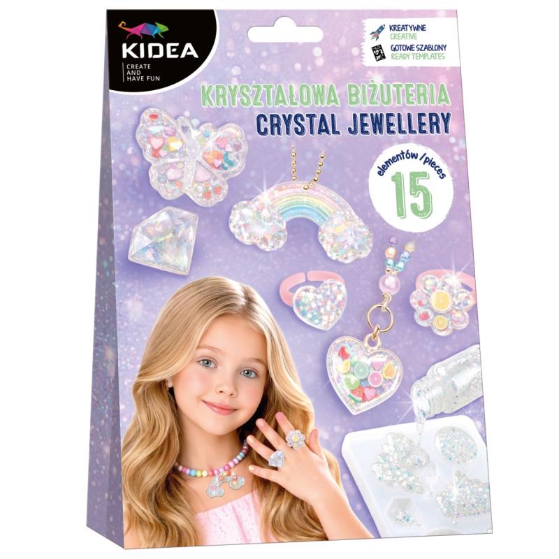 KRYSZTAŁOWA BIŻUTERIA DIY KIDEA