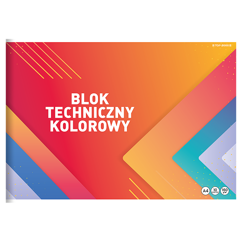 BLOK TECHNICZNY A4/10 TOP BASIC 160G