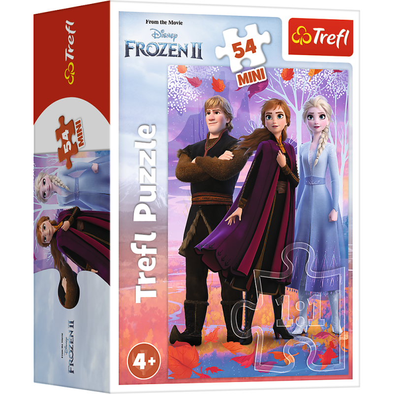 PUZZLE 54 MINI W ŚWIECIE ANNY I ELSY