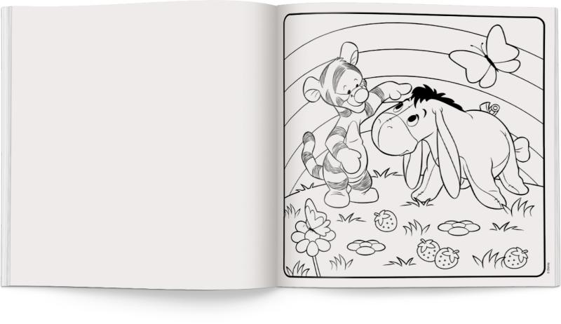 KSIĄŻECZKA DISNEY KUBUŚ I PRZYJACIELE.PRZYTULNE KOLOROWANKI
