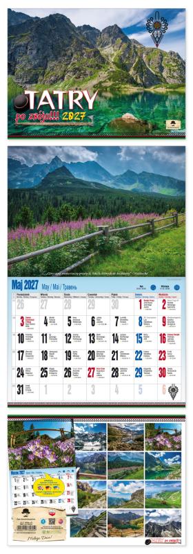 KALENDARZ ALBUMOWY TATRY PO ZBÓJU 2027
