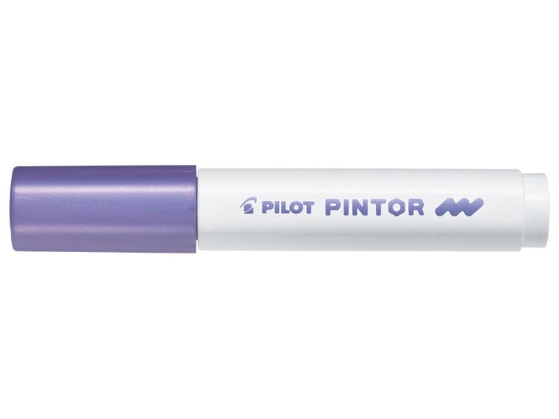 MARKER PILOT PINTOR M METALICZNY FIOLETOWY