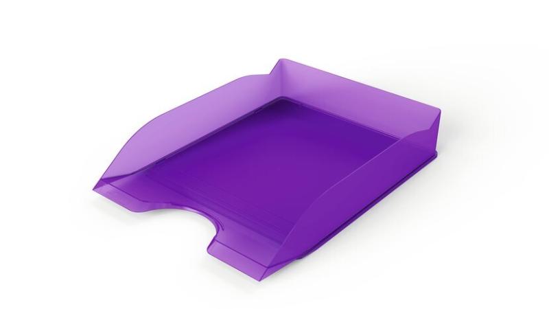 PÓŁKA NA DOK.PLASTIK PURPUROWY PRZEZROCZYSTY DURABLE