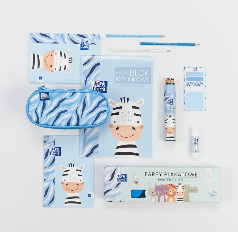 BLOK RYSUNKOWY A3/20 BIAŁY OXFORD 120G KIDS
