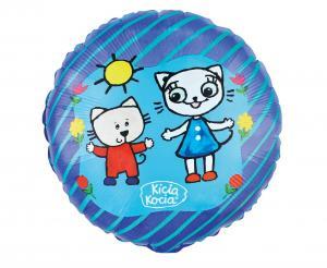 BALON FOLIOWY KICIA KOCIA I NUNUŚ 18CALI