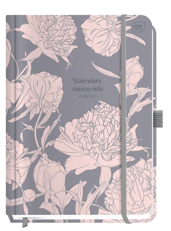KALENDARZ NAUCZYCIELA B5/192 PEONY 26/27
