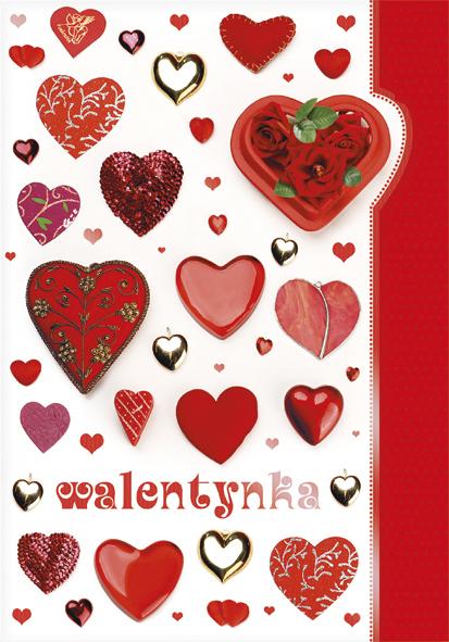 LAURKA A5 WYCIN.CHROMOLUX POLMAK WALENTYNKI