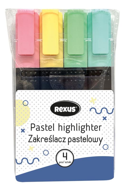 ZAKREŚLACZ PASTELOWY A4 BENIAMIN
