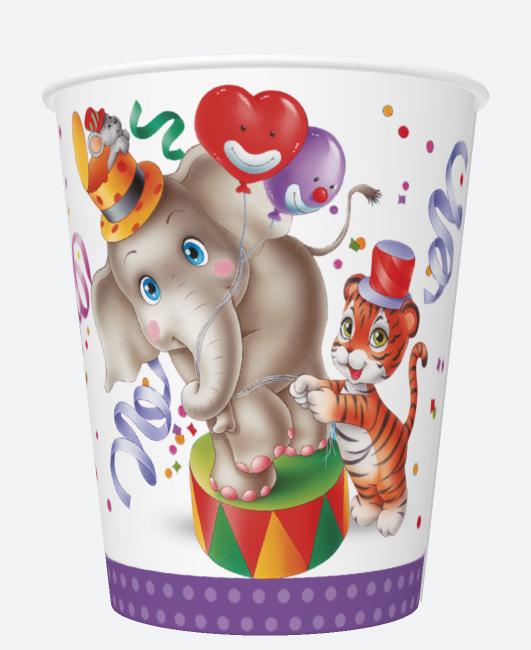 KUBECZEK PAPIEROWY POLMAK A/8 MAKI 250ML