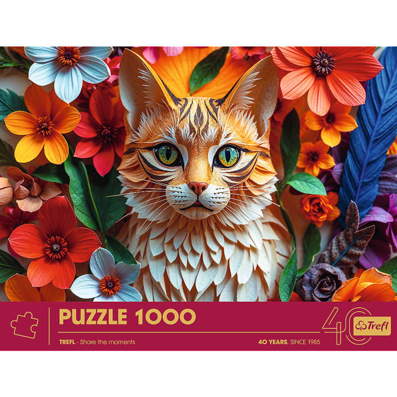 PUZZLE 1000 TREFL JUBILEUSZ-KOT
