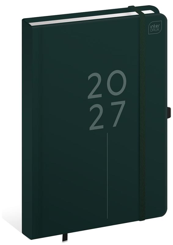 KALENDARZ KSIĄŻKOWY A5 384 MAT + UV ELEGANCE 2027