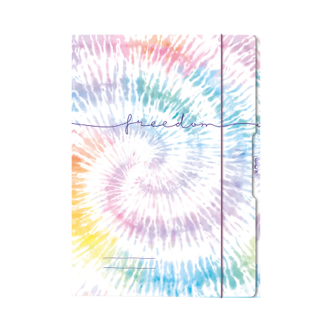 TECZKA Z GUMKĄ A3 HERLITZ NEW BATIK FREEDOM