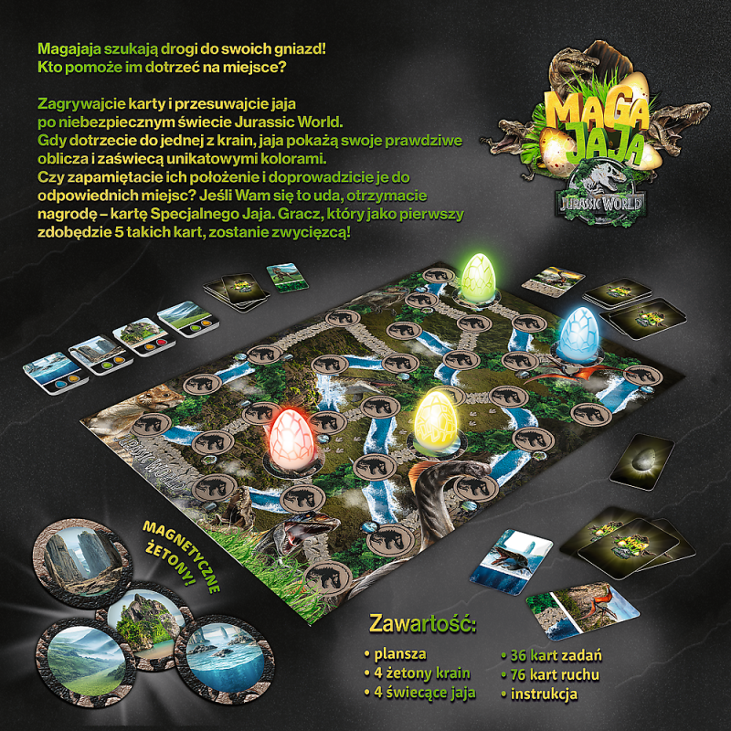 GRA TREFL MEGAJAJA JURASSIC WORLD