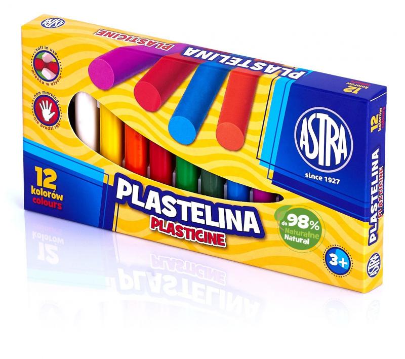 PLASTELINA 12 ASTRA