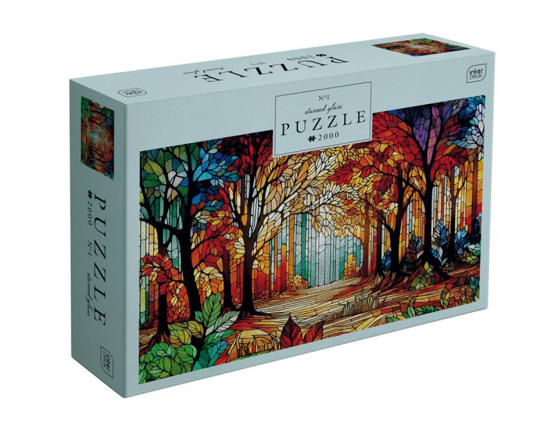 PUZZLE 2000 STAINED GLASS 1