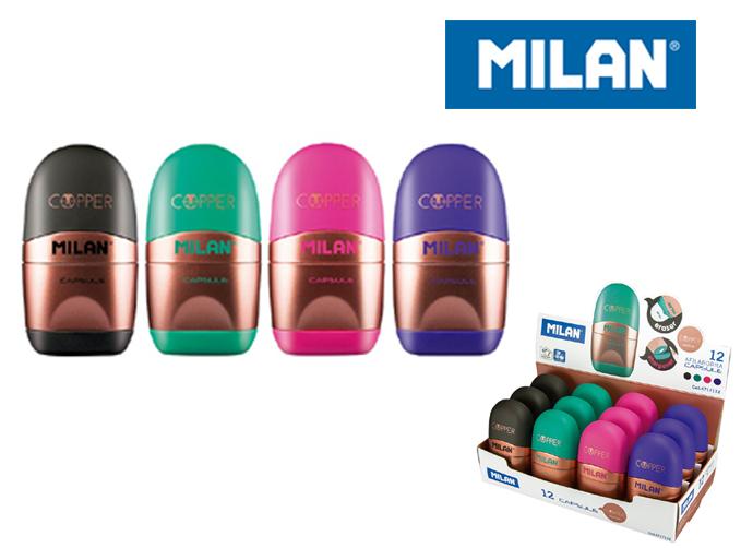 TEMPERÓWKO-GUMKA MILAN CAPSULE COPPER, 12 SZTUK