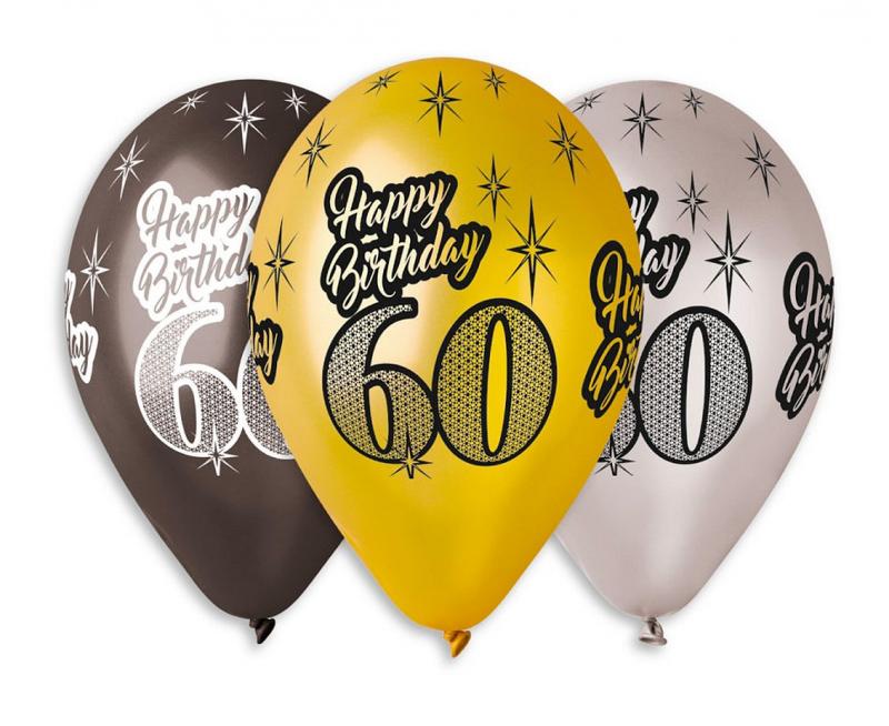 BALON PREMIUM HAPPY BIRTHDAY 60