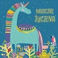 KARNET KWADRAT JEDNOROŻEC NOCĄ