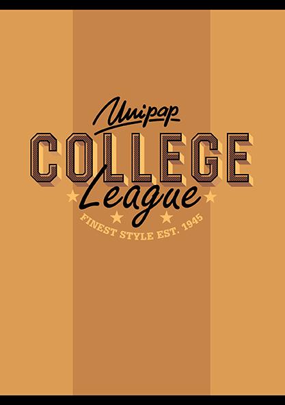 ZESZYT A4/60 # COLLEGE ELITE LAMINOWANY SOFT TOUCH 90G