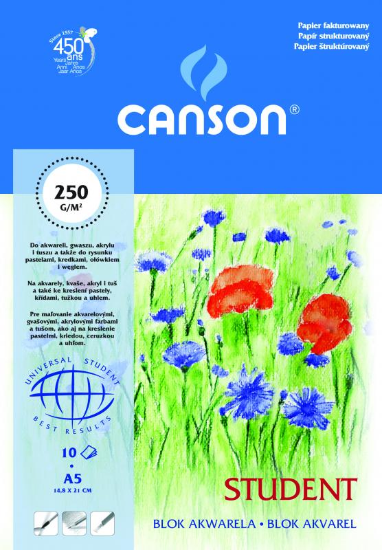 BLOK AKWAREL.A5 CANSON A'10 250G