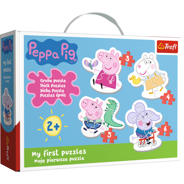 PUZZLE BABY CLASSIC UROCZA ŚWINKA PEPPA